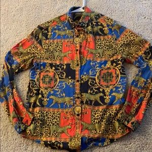 ASOS jungle dress shirt